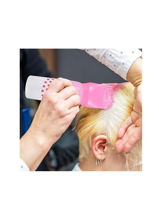 Generic Hair Oil Bottle, Oil Comb 120ML Hair Tools Hair Dye Applicator Brush Bottles Styling Tool Hair Coloring 1 PCS - Image 2