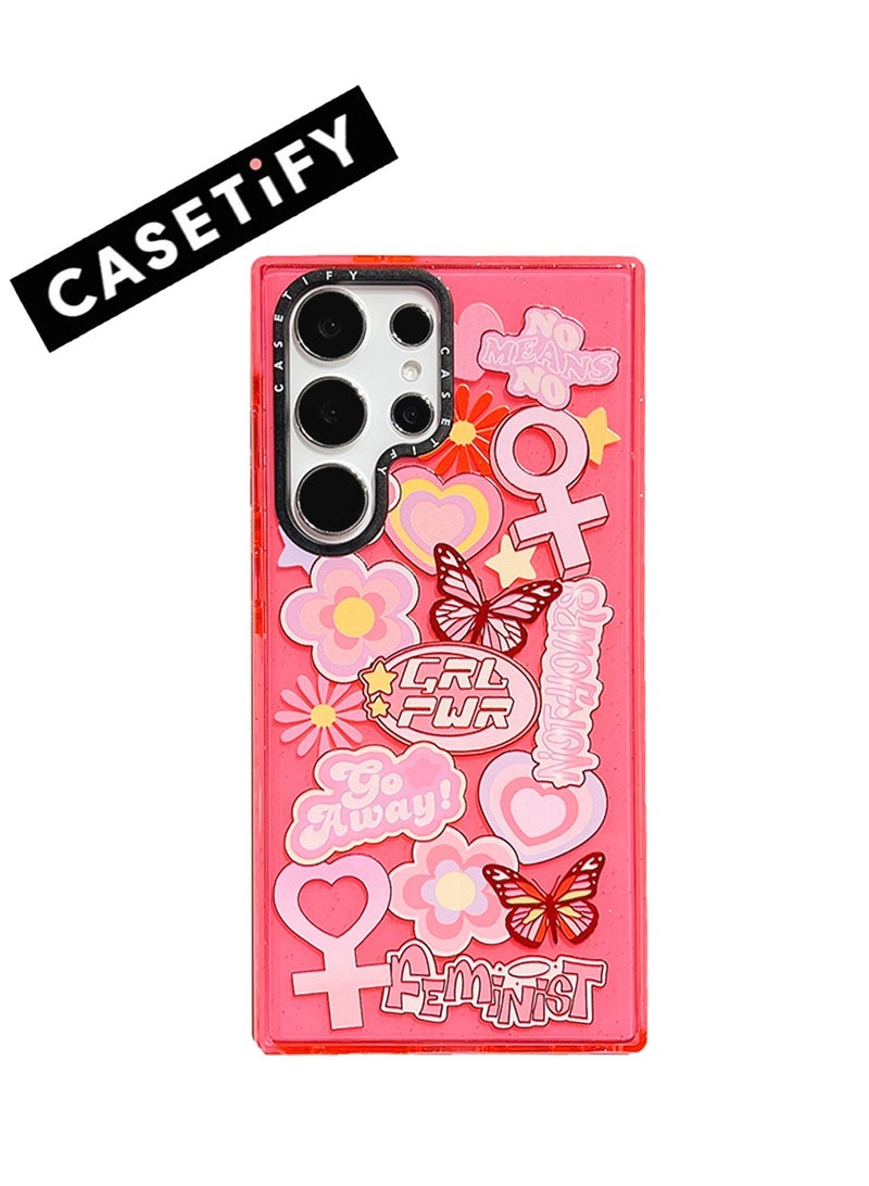 Casetify Samsung Galaxy S23 Ultra 'Spicy Girl' Sticker Case - Image 1