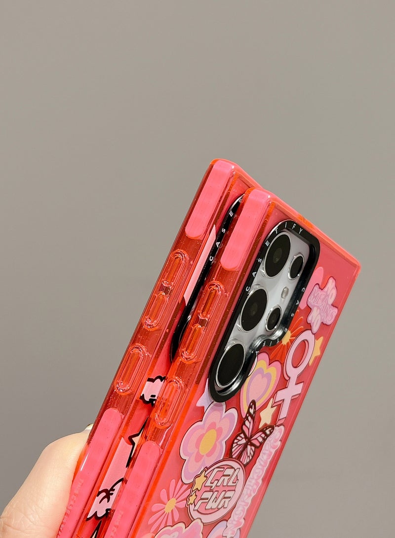 Casetify Samsung Galaxy S23 Ultra 'Spicy Girl' Sticker Case - Image 3