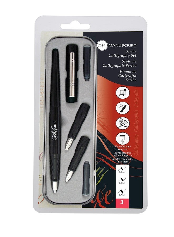 Manuscript Pen Company Ltd Scribe Calligraphy Set 3 Nib, None - Image 1