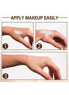 Jaysuing Discolour Liquid Foundaton-Color Changing Liquid Foundation, for Different Skin Tone, Foundation Makeup Base Nude Face Liquid Full Coverage Concealer 30G  - Image 5