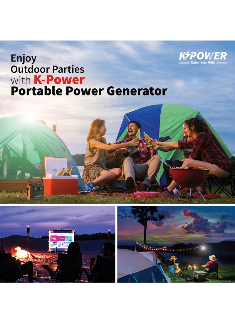 K POWER Portable Power Generator 200W  - Image 4