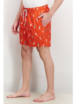 Men Drawstring Allover Printed Short, Red - pzsku/Z973D541BC314E72A0D62Z/45/_/1739715430/b2172904-6376-4d78-bee2-687cd3eda127