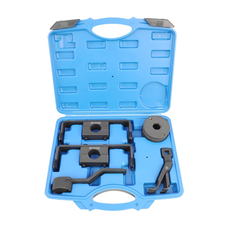 Engine Timing Tool Kit Compatible with Ford 46L 54L 68L 2Valve and 4Valve Engine with Valve Spring Compressor Tool Camshaft Holding Tool Crankshaft Positioning Tool Camshaft Positioning Tool