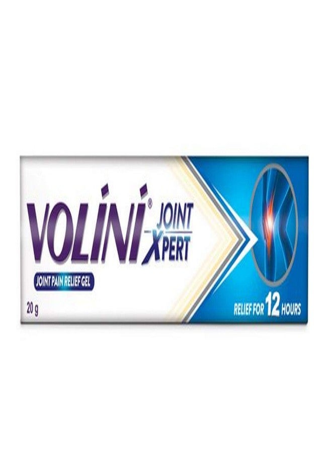 Volini Joint Xpert Gel 20g - Specialized Joint Pain Relief - Targeted Formula for Arthritis Pain with Diclofenac Diethylamine - Image 1