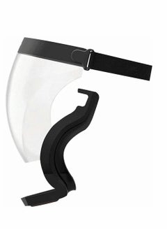 Y&D Full Face Protective Shields, Reusable Safety Shield Adjustable Transparent Mask, Isolation Cover Dustproof Splashproof, Anti Fog Safety, with Breathing Valve  - Image 1