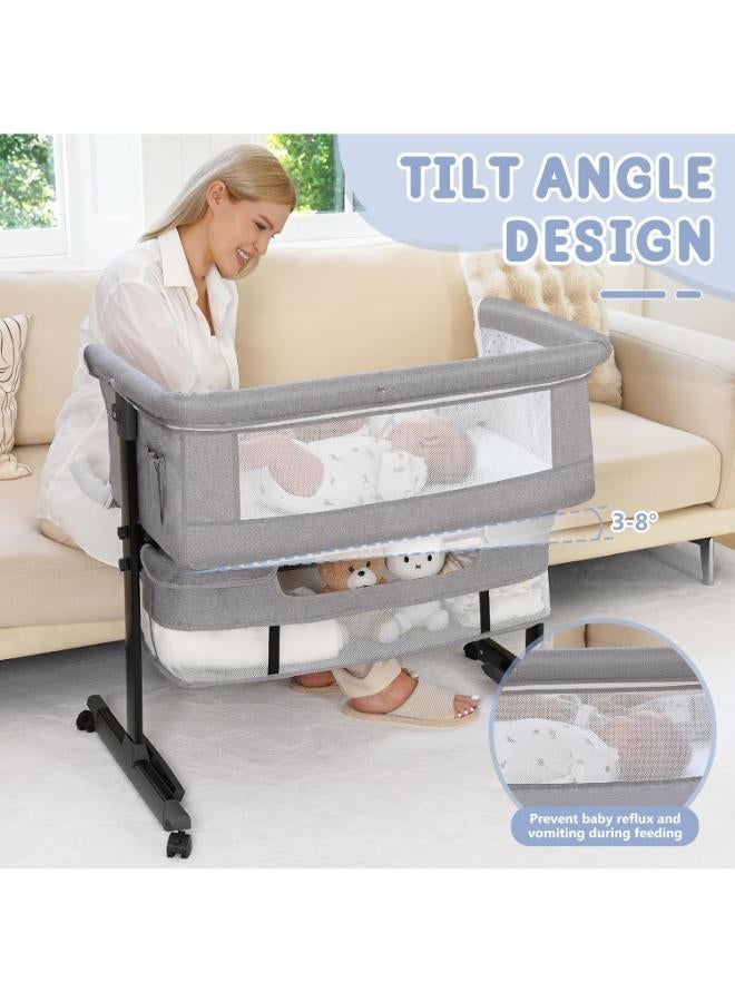3-in-1 Baby Bassinet Bedside Sleeper - Image 5