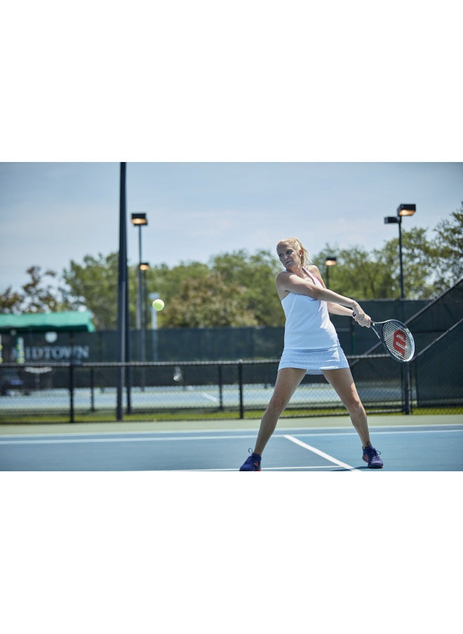 Wilson - Wilson Hyper Hammer 5.3 Strung Tennis Racket (Black/White, 4 3/8) - Image 1