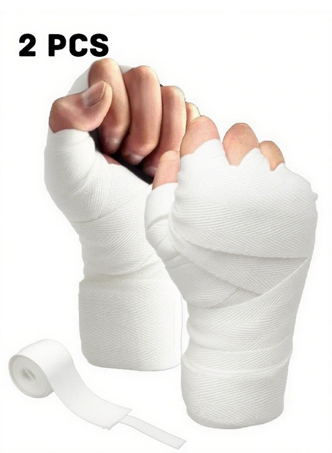 Unewshi Sports Boxing Hand Wraps 3 Meters Inner Boxing Gloves Martial Arts Wraps for MMA Kickboxing Muay Thai - Pair  - Image 1