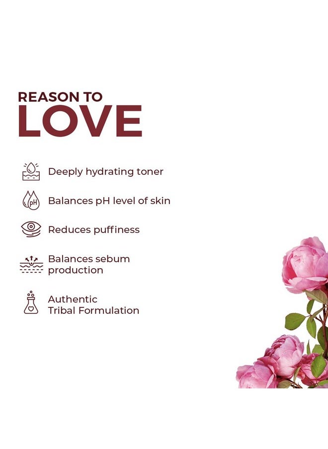 The Tribe Concepts - Godavari Rose Mist Face Toner Pure Distilled Rose Water For Hydration Brightening & Even Skin Tone 100 Ml (Pack Of 1) - Image 1