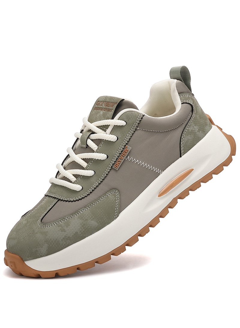 سكاي فيو أحذية كاجوال أنيقة للرجال أحذية مشي أنيقة للرجال بنعل ناعم غير قابل للانزلاق أحذية كاجوال مريحة وجيدة التهوية - Image 1