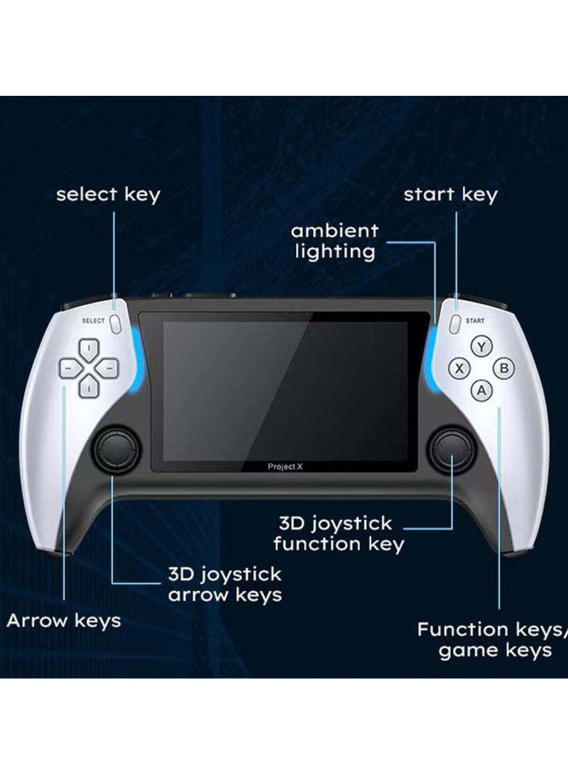 X9 Handheld Game Console 5.5in Screen Portable Video Game Players Popular Rechargeable Battery Game Controller