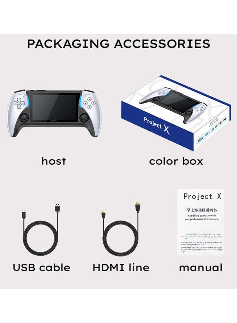X9 Handheld Game Console 5.5in Screen Portable Video Game Players Popular Rechargeable Battery Game Controller