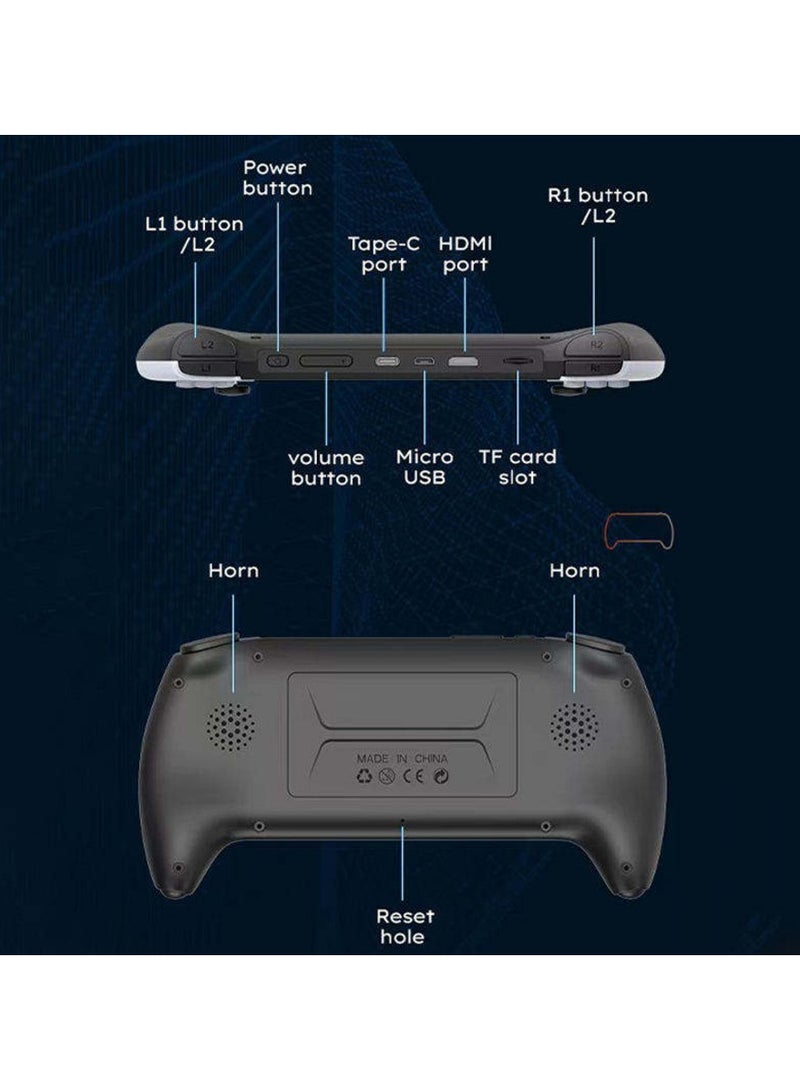 X9 Handheld Game Console 5.5in Screen Portable Video Game Players Popular Rechargeable Battery Game Controller