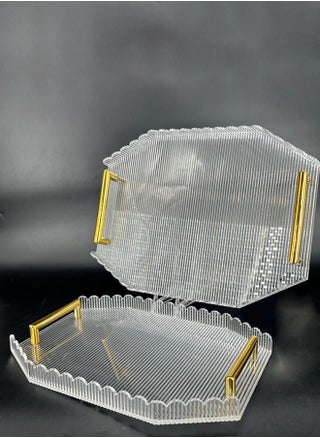 Transparent/striped