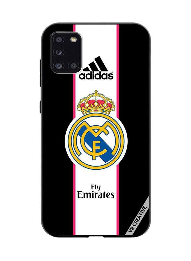 VR CREATIVE Protective Case Cover For Samsung Galaxy A31 Madrid Design Multicolour - Image 1