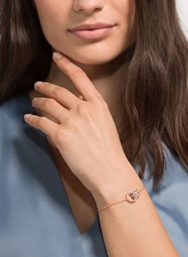 Chomel Stone Studded Charm Detail Bracelet  - Image 2