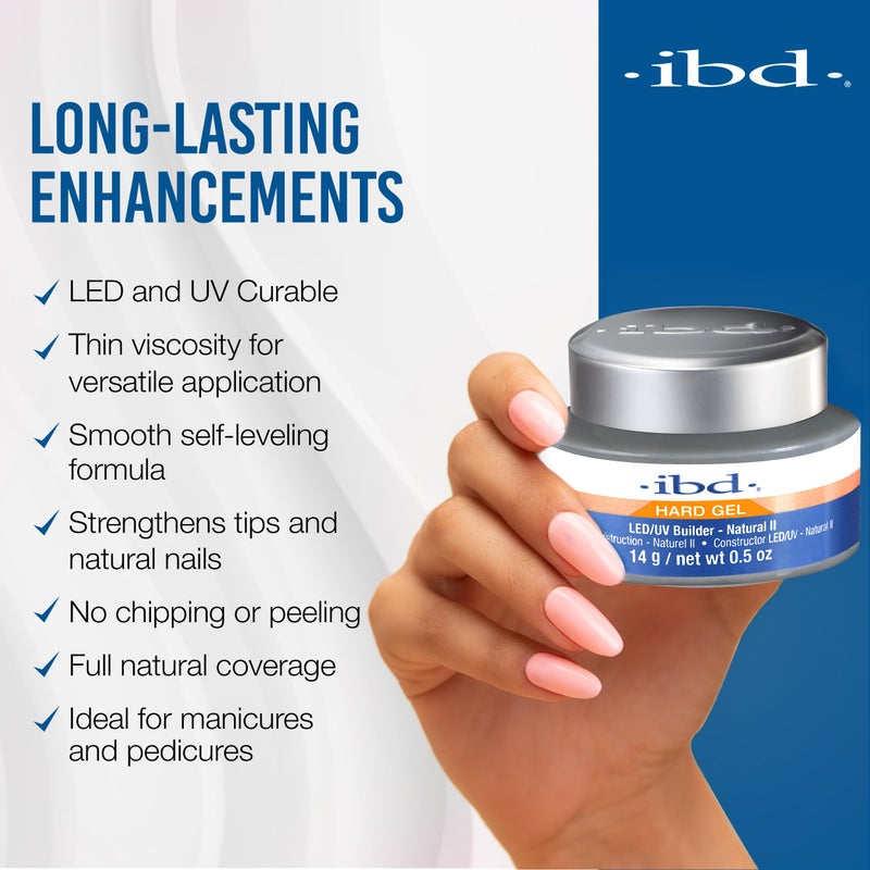 IBD LED/UV Gels Natural II, 0.5 oz - Image 4