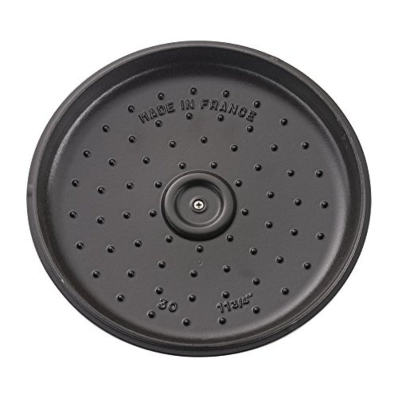 Cast Iron 3.5-qt Braiser - Matte Black, Made in France - Image 4