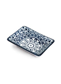 Arabesque Blue Small Rectangular Dish 8.5 cm - pzsku/Z973E0D8A945327F232DBZ/45/_/1678342191/13c1a048-1639-4b5b-9e64-800cebcd1f4e