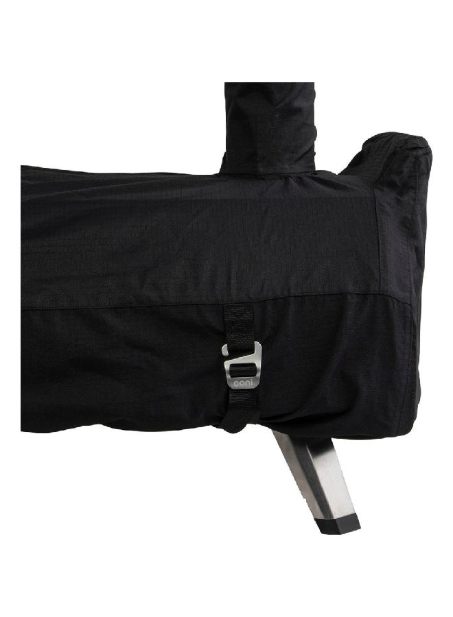 ooni Lightweight and Waterproof Polyester Cover for Karu 16 Pizza Oven Black 2.15 x 9 x 10.7 Inch UU-P0E500 - Image 3