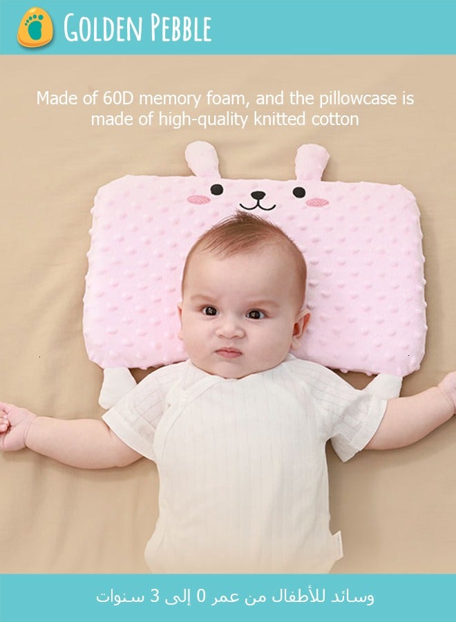 bbet Baby Nursing Sleeping Pillows, Toddler Pillows for Sleeping, Kids Spine Protection Pillows, Soft Infant Pillows for Sleeping, Ergonomic Design, Especially for Children Aged 0-3 Years - Image 1