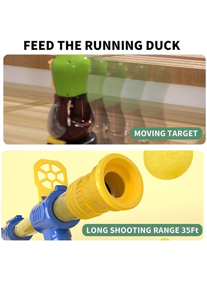 GROIC Duck Shooting Toys for Kids Toy Popper Gun with Target Score Indicator Colourful Light and Sound, Interactive Competition Game Gift  - Image 4