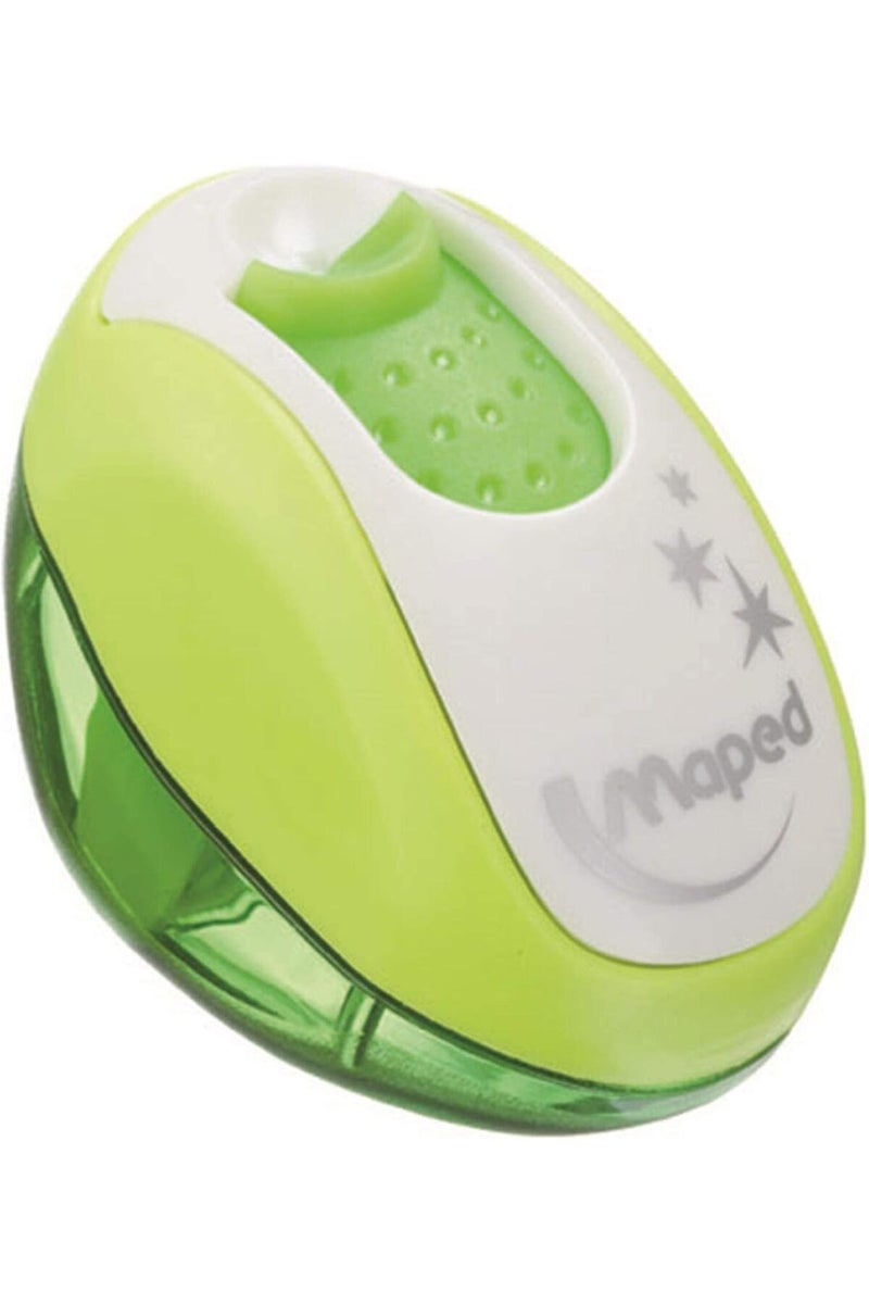 Clean 1 Hole Pencil Sharpener - Assorted Colours
