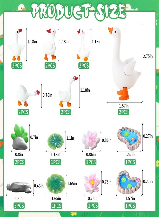 Knana 25Pcs One Silly Goose Birthday Cake Topper Silly Goose Cake Decorations for 1st Birthday Party Supplies - Image 2