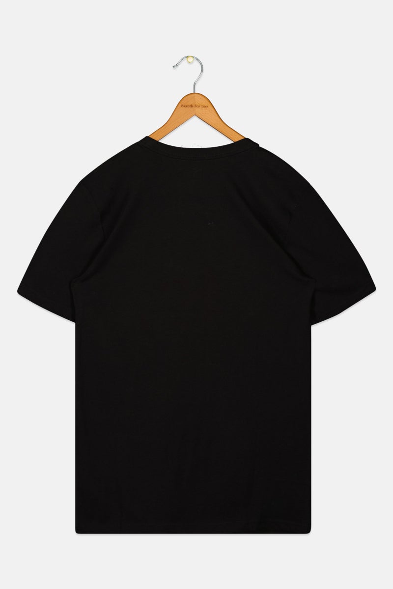 PUMA تي شيرتات رياضية للأطفال الأولاد بأكمام قصيرة في الهواء الطلق، أسود - Image 2