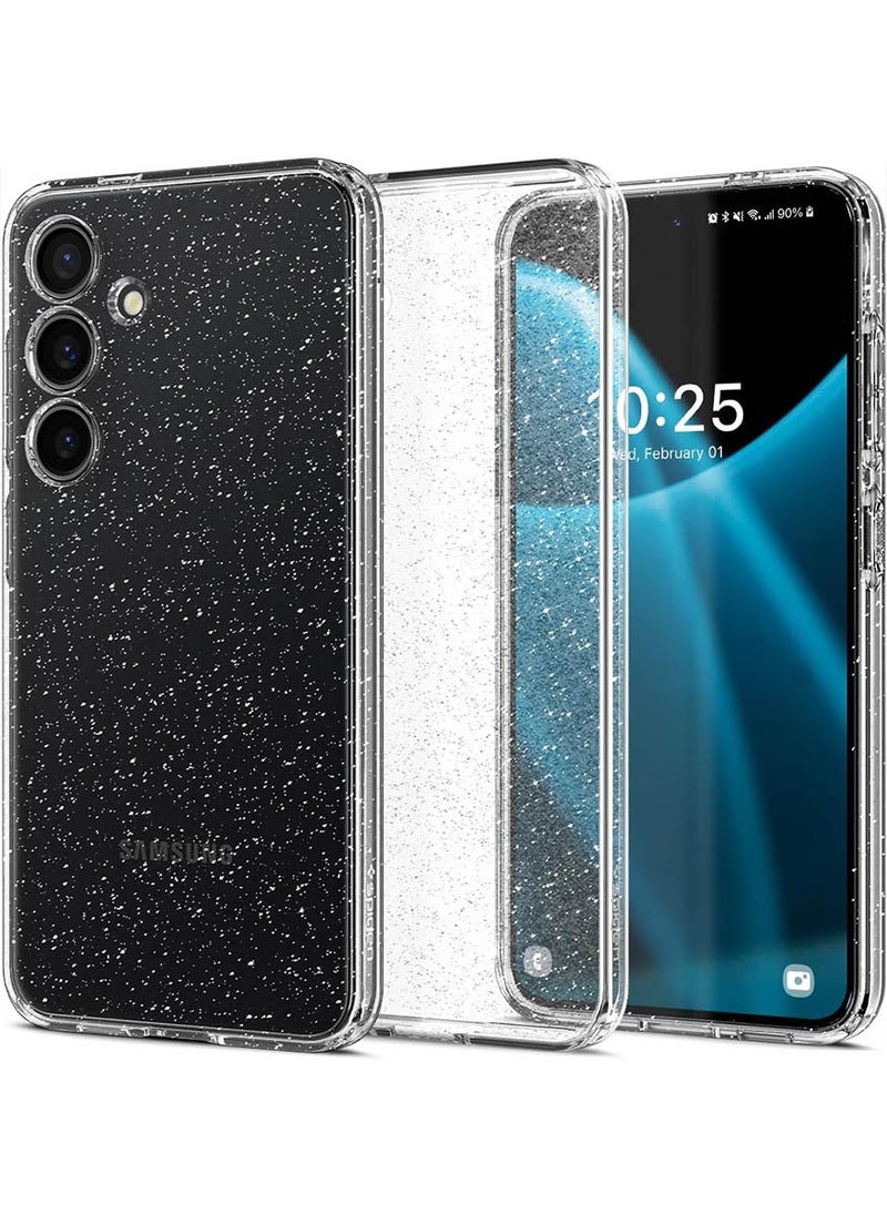 Spigen Liquid Crystal Glitter for Samsung Galaxy S24 case cover (2024) - Crystal Quartz  - Image 1