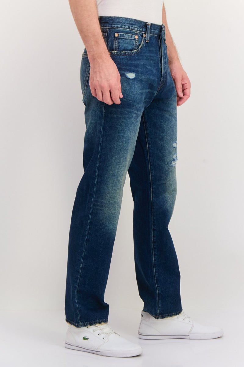 GAP جينز دنيم رجالي بقصة أصلية، بدون تمدد، أزرق - Image 4