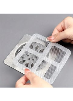 Generic 30pcs Disposable Drain Strainer,Anti-blocking Floor Drain Sticker Strainers Sticky Filter Mesh Stickers ,Drain Cover, Kitchen Sink Strainers  - Image 2
