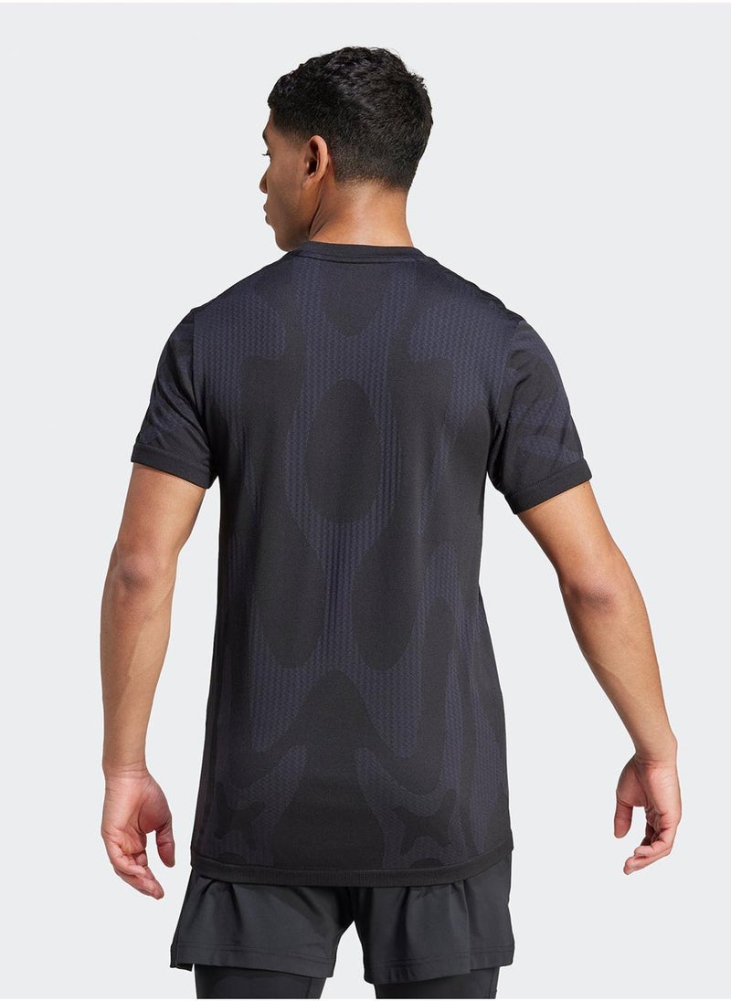 Adidas D4T Yoga Seamless T-Shirt  - Image 2
