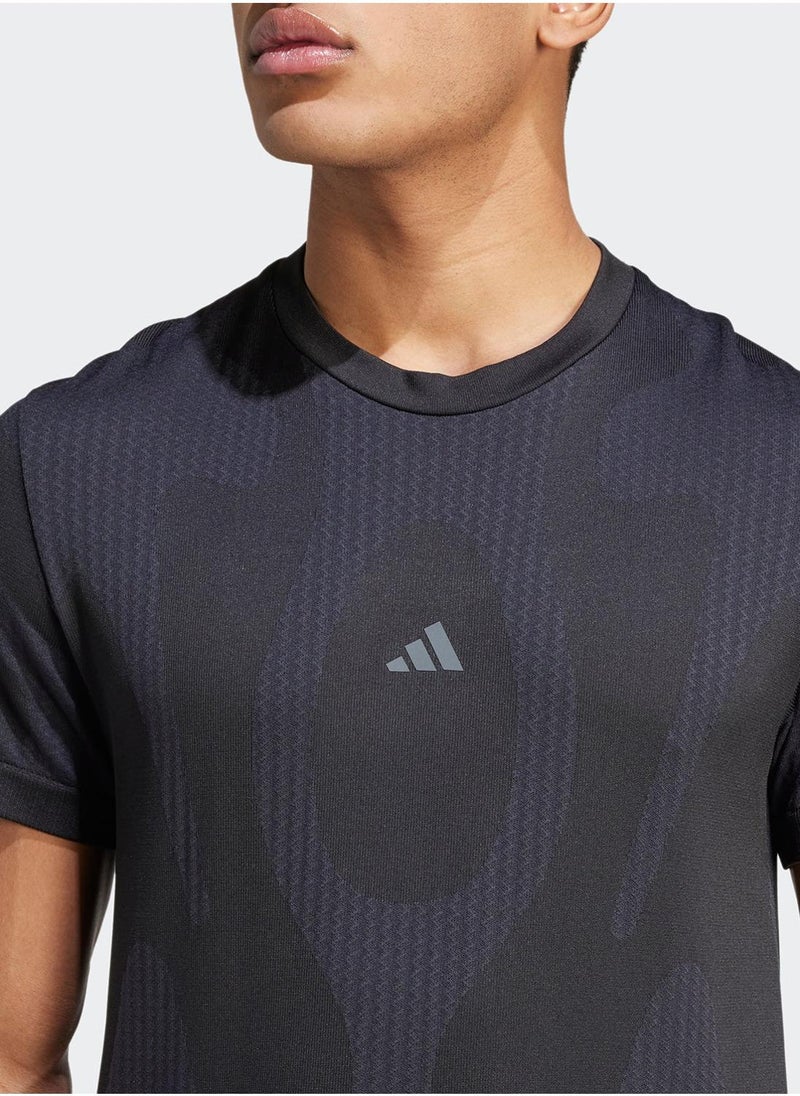 Adidas D4T Yoga Seamless T-Shirt  - Image 3