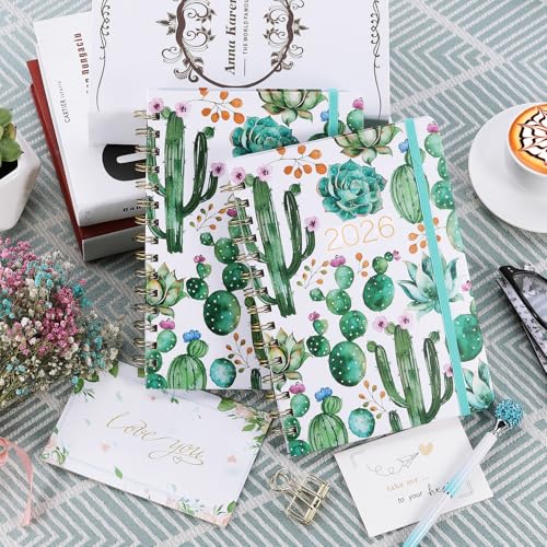 MaaIbok 2026 Planner - Planner 2026, 2026 Planner Weekly and Monthly, Jan 2026 - Dec 2026, 8.5" x 6.4", Calendar Planner with Hardcover, Twin - Wire Binding, Monthly Tabs, Elastic Closure, Daily Organizer - Image 2