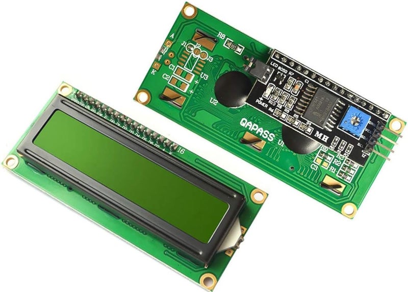 NOYITO 1602 16x2 LCD Module Shield Blue Backlight with PCF8574TIIC I2C Driver Serial Interface Compatible with Win OS UNO R3 MEGA2560 (Pack of 2) (1602 IIC Screen Blue) - Image 5