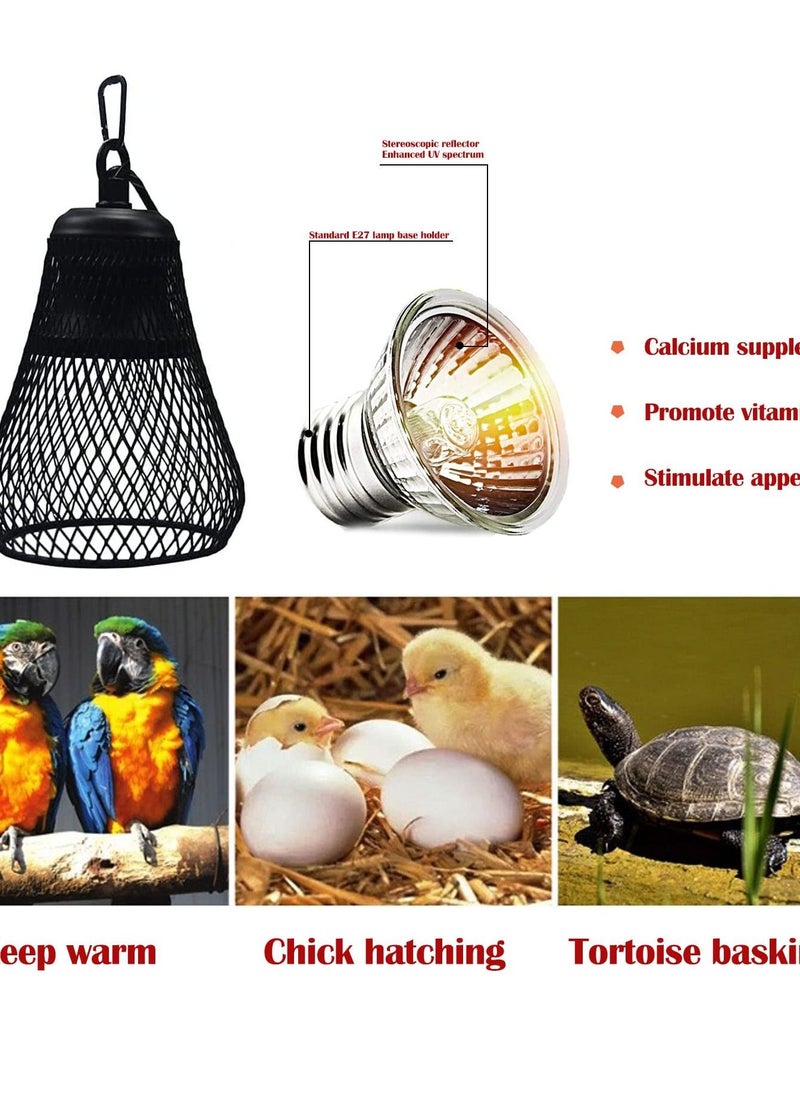 UVA UVB Tortoise Heat Lamp, Heat Bulb 50W for Reptiles Turtle Chicks Snakes, Temperature Diming Timed Adjustable Terrarium Heat Lamps Holder - pzsku/Z973F008C19916D454000Z/45/_/1663321100/f9541980-8d52-4ca2-921d-ac88ad3e5487