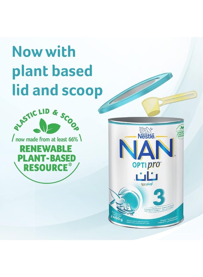 Nestle NAN Optipro Stage 3, 1-3 Years, Growing-Up Formula Based On Cow's Milk For Toddlers - Image 2