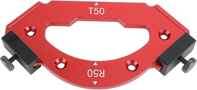 قالب جهاز التوجيه بزاوية الألومنيوم R50 T50 مع كتل تحديد المواقع لأعمال النجارة - Image 3