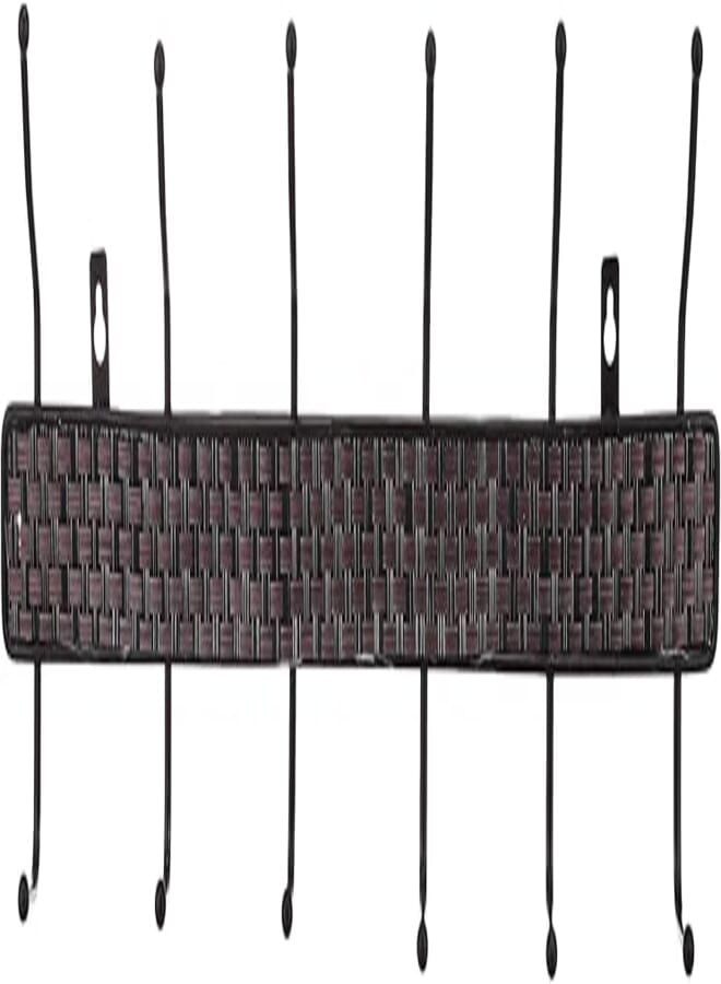 Metal clothes hanging hook - 12 slots 