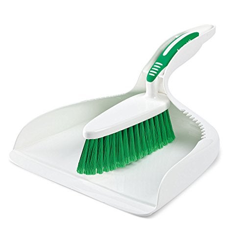 Libman 95 Dust Pan and Brush Set with Ergonomic Handle - Image 2