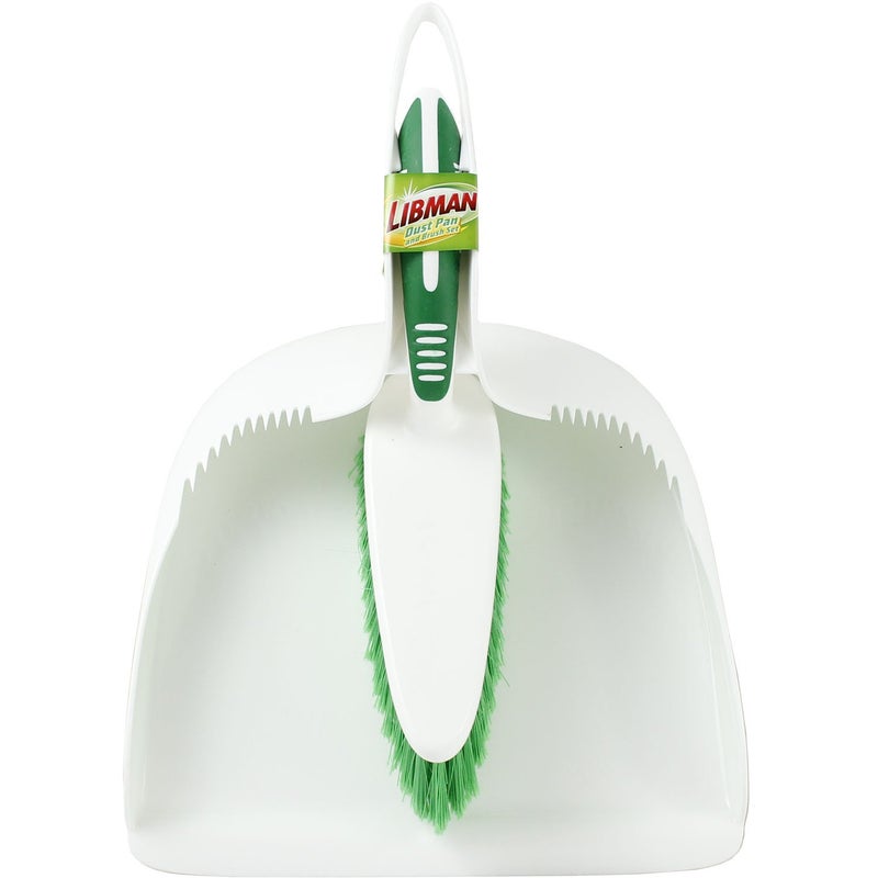 Libman 95 Dust Pan and Brush Set with Ergonomic Handle - Image 3