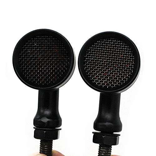 MISS MOLY Black Motorcycle LED Turn Signals Red Light Brake Running Tail Lights Bullet - Image 4