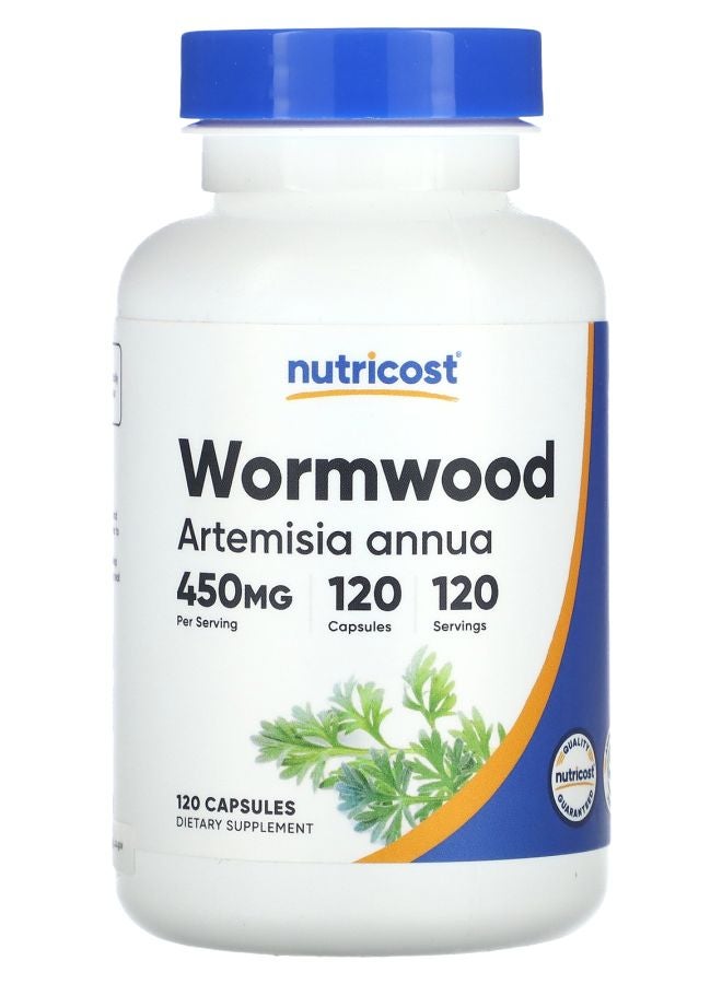 Nutricost Wormwood 450 mg 120 Capsules