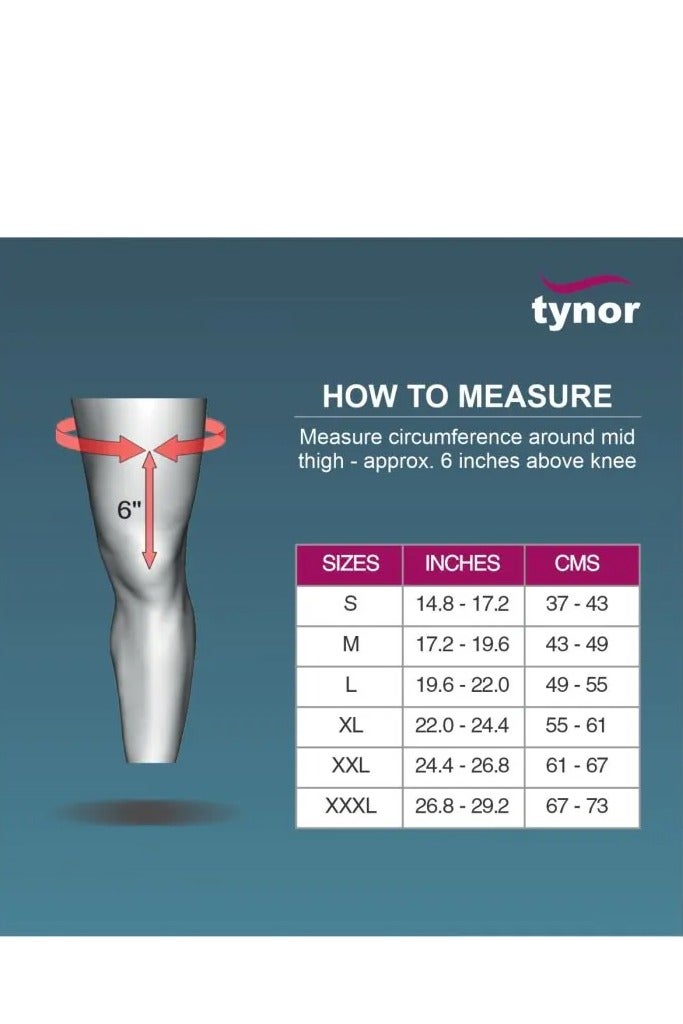 Tynor Knee Support Hinged (Neoprene) - Image 4