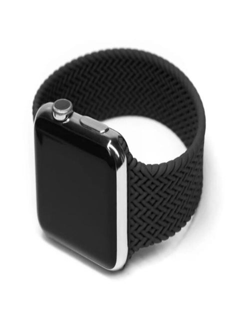 Nylon replacement strap For watch 38 40mm Black