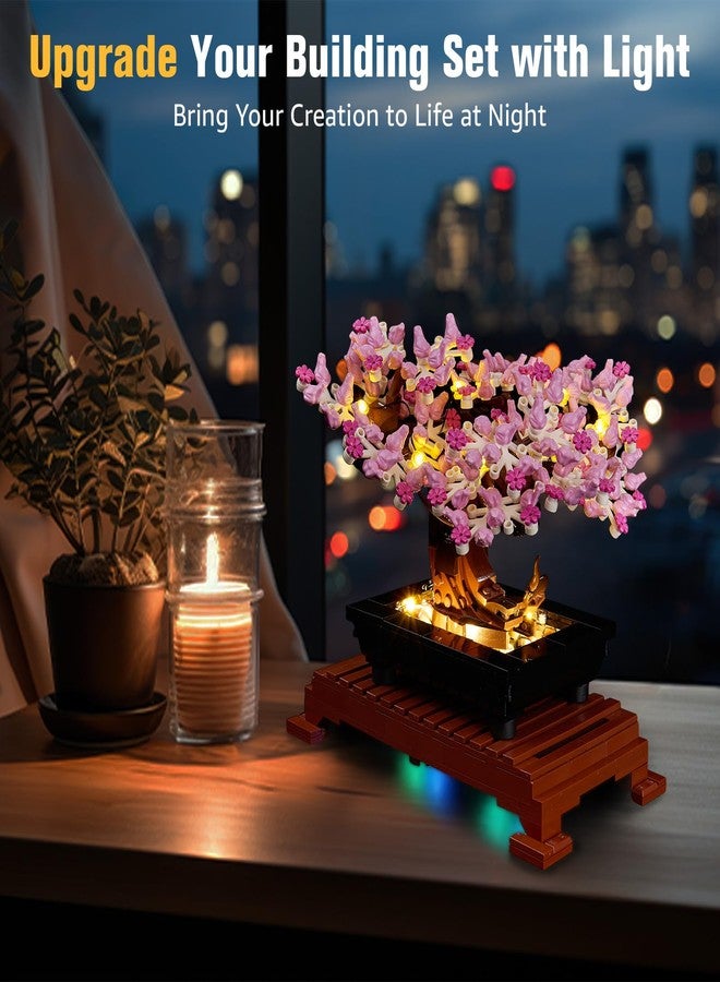 BrickSoul Light Up Kit Compatible with Lego Bonsai Tree Plants 10281 Building Set, Upgrade Design Standard Lighting Accessories for Lego Fans, Not Included 10281 Model - Image 4