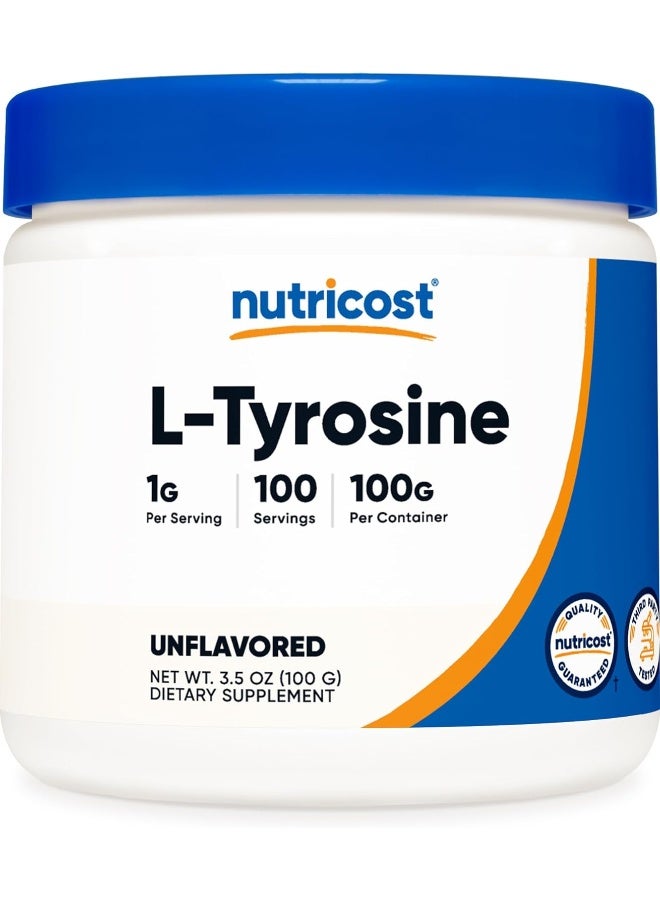 Nutricost مسحوق ل-تيروزين النقي - Image 1