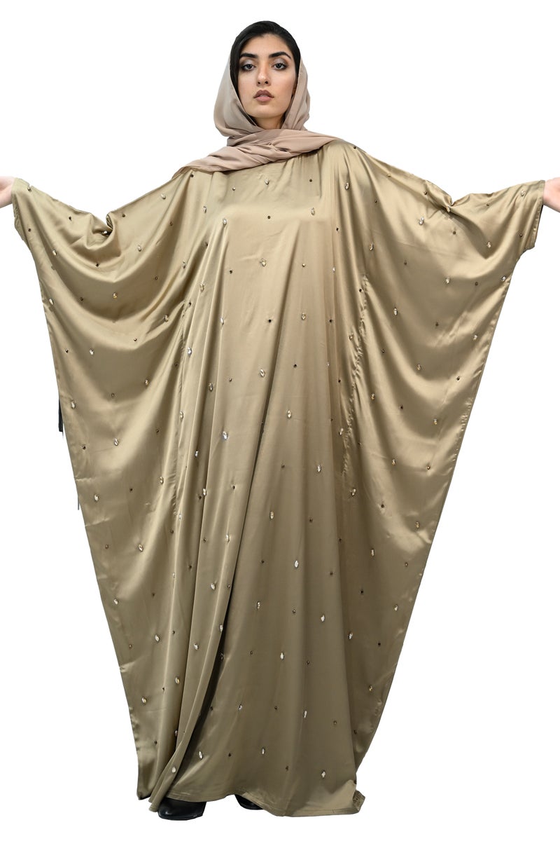 NUKHBAA Golden Hour Abaya-719 - Image 2